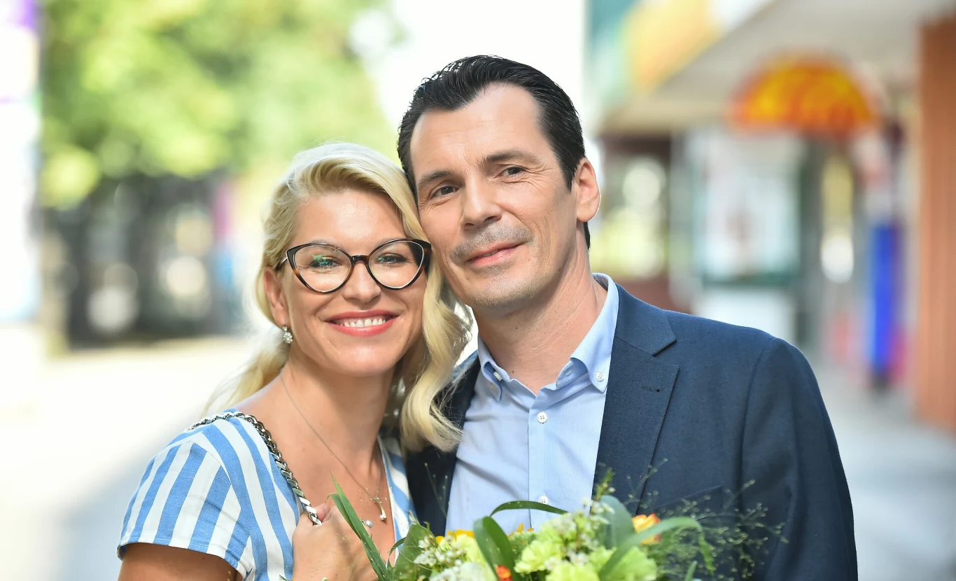 Katarzyna Bonda i Łukasz Misiurkiewicz Katarzyna Bonda i Łukasz Misiurkiewicz