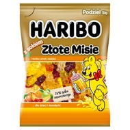 Haribo Złote Misie Żelki owocowe z sokiem 160 g