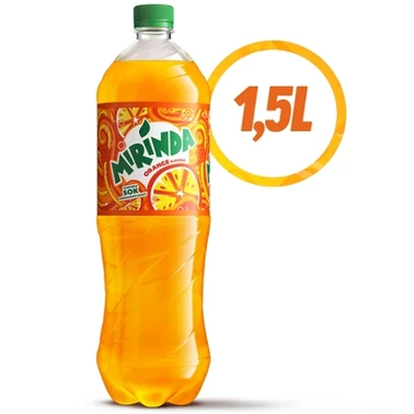 Mirinda Napój gazowany o smaku pomarańczowym 1,5 l - 5