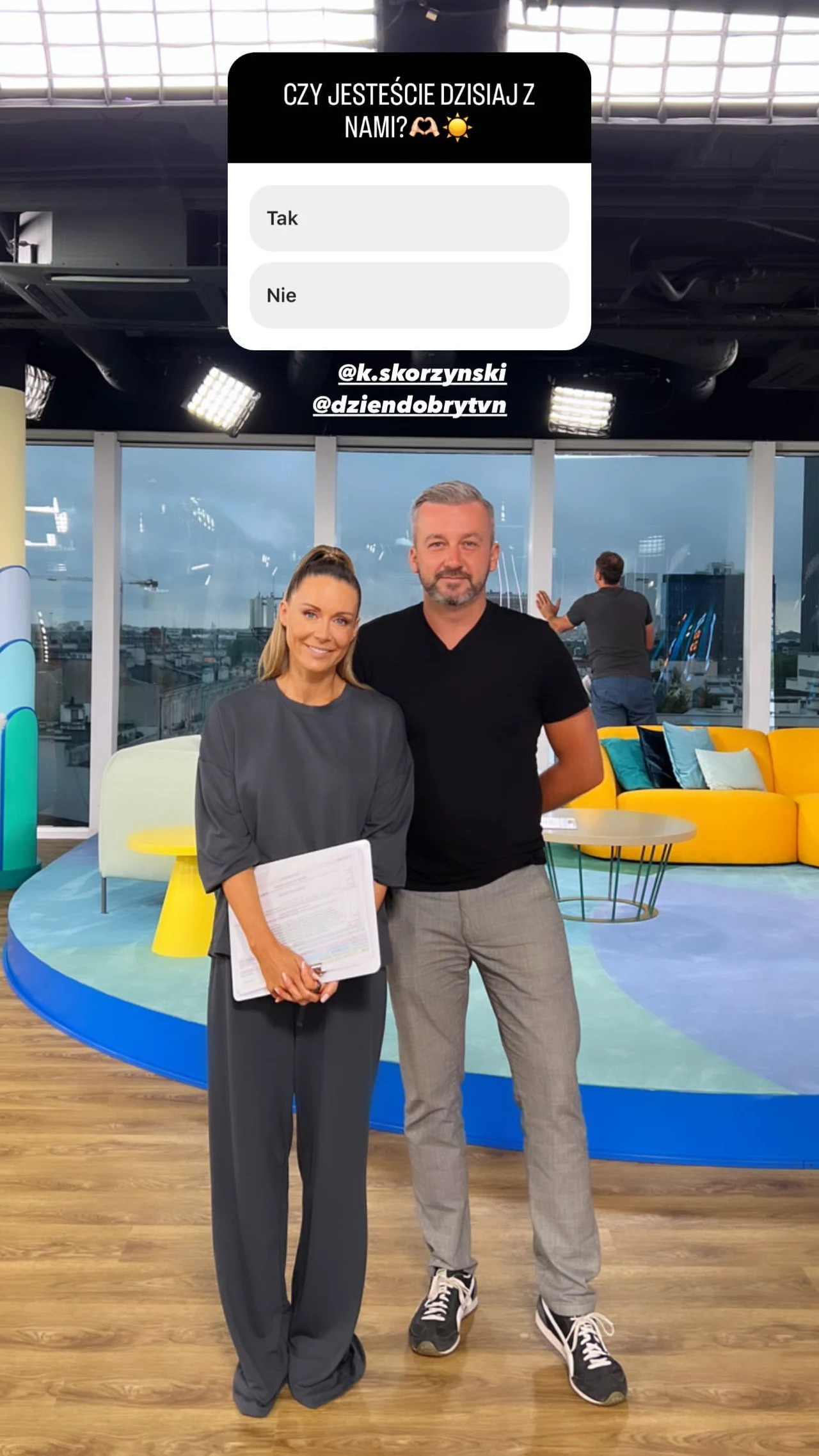 Małgorzata Rozenek i Krzysztof Skórzyński