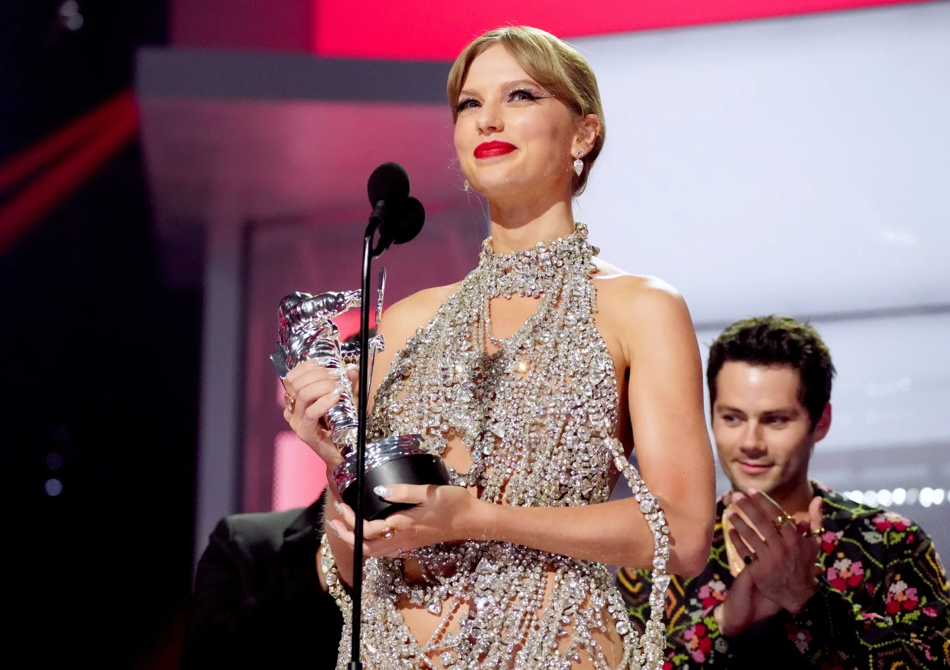 Taylor Swift podczas rozdania nagród MTV VMA 2022