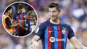 Cóż za gest Lewandowskiego! Spełnił marzenie fanki