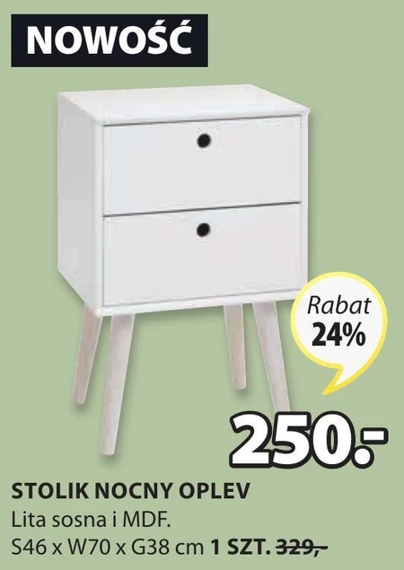 Stolik nocny Jysk