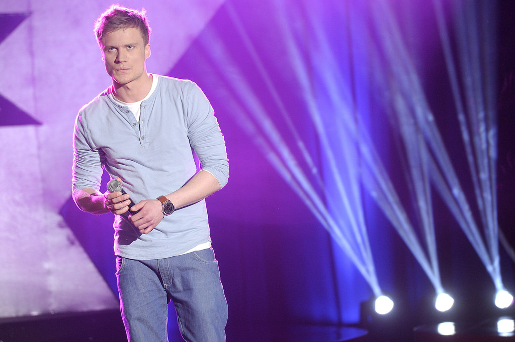 Marcin Spenner w programie "X Factor" w 2012 r.