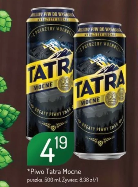 Tatra Piwo mocne 500 ml