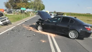 Kierowca BMW doprowadził do wypadku czterech aut. Nie miał prawa prowadzić