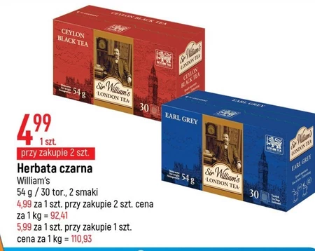 Herbata Sir William's Tea