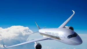 Airbus A350 obsługuje najdłuższą obecnie trasę pasażerską z Singapuru do Nowego Jorku (Singapore Airlines). 