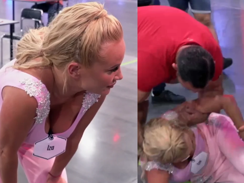 Izabela Macudzińska-Borowiak zasłabła w "99 - Gra o wszystko. VIP" Izabela Macudzińska-Borowiak zasłabła w "99 - Gra o wszystko. VIP"