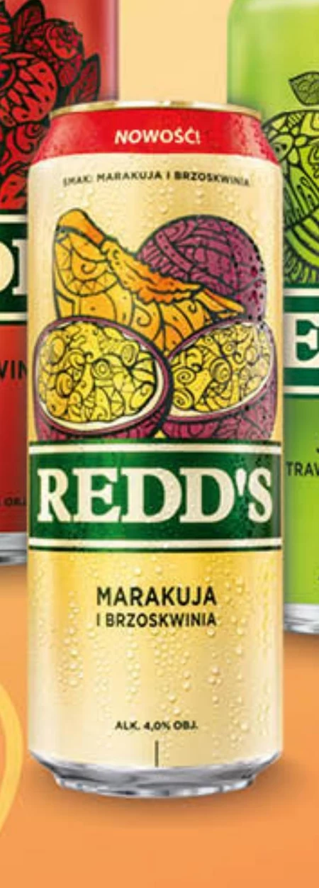 Redd's Piwo smak marakuja i brzoskwinia 500 ml