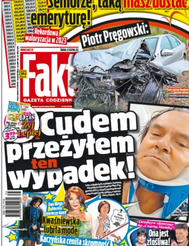 Piotr Pręgowski: "Fakt" Piotr Pręgowski: "Fakt"