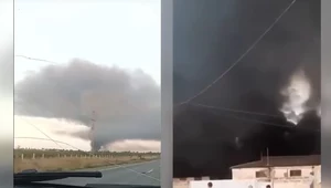 Ukraina. Pożar na okupowanym Krymie