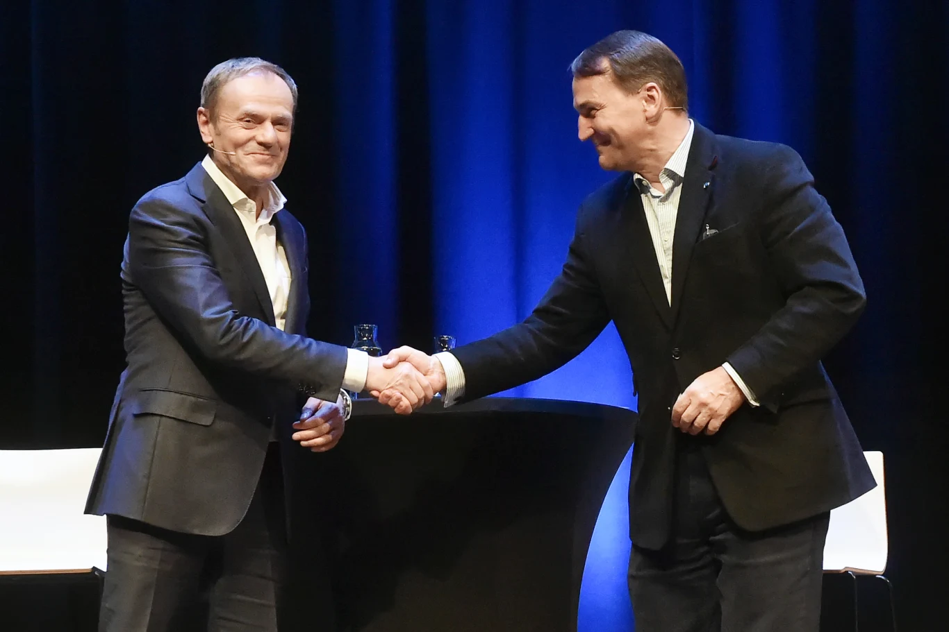 Donald Tusk i Radosław Sikorski Donald Tusk i Radosław Sikorski