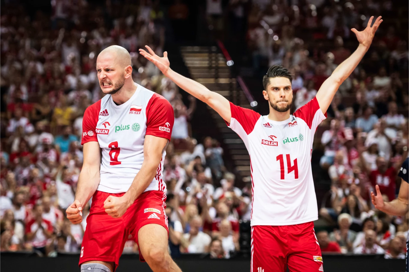 Bartosz Kurek (z lewej) i Aleksander Śliwka pomogli Polsce w wygraniu trzech spotkań na MŚ Bartosz Kurek (z lewej) i Aleksander Śliwka pomogli Polsce w wygraniu trzech spotkań na MŚ