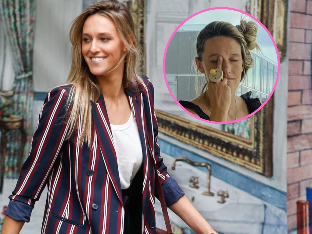 Aleksandra Żebrowska pozdrawia środkowym palcem