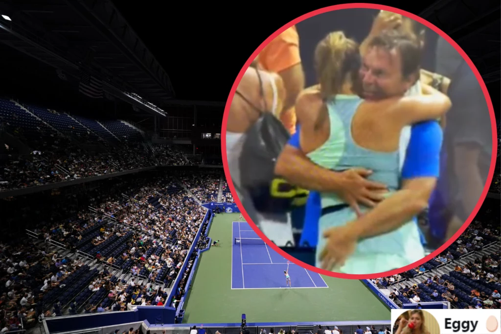 Skandal w US Open. Ojciec i zarazem trener, poklepał 16-letnią córkę po pośladkach i pocałował w usta