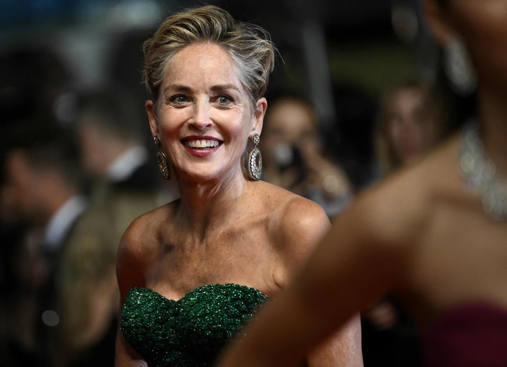 Sharon Stone w maju tego roku podczas festiwalu w Cannes