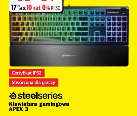 Klawiatura dla graczy Steelseries