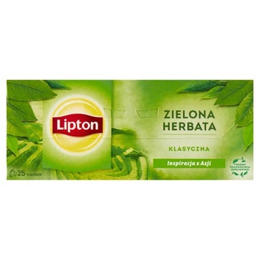 Lipton Zielona herbata klasyczna 32,5 g (25 torebek) - 1