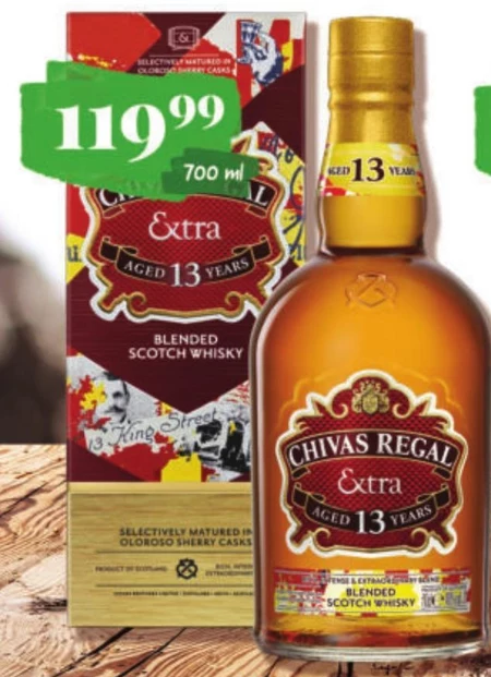 Chivas Regal Extra Aged 13 Years Blended Scotch Whisky 700 ml