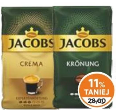 Jacobs Café Crema Gold Kawa ziarnista palona 500 g