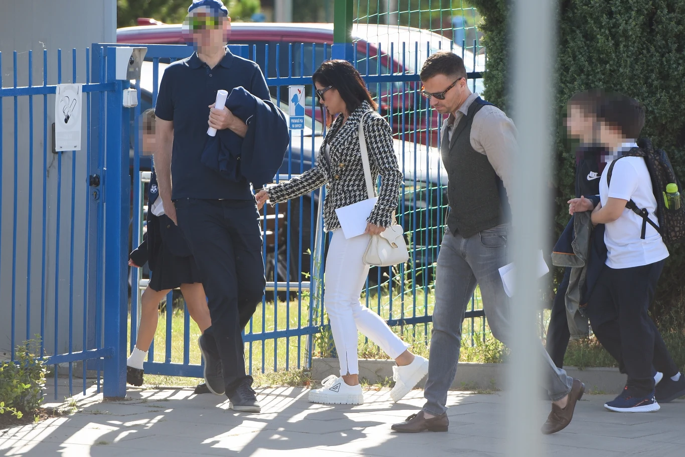 Cichopek i Hakiel razem wychodzą z rozpoczęcia roku szkolnego Cichopek i Hakiel razem wychodzą z rozpoczęcia roku szkolnego