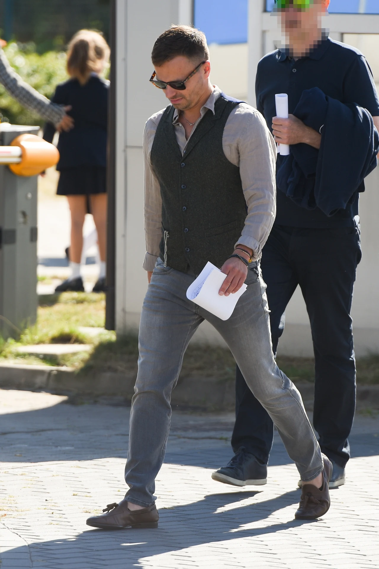 Marcin Hakiel najwyraźniej jest niepocieszony Marcin Hakiel najwyraźniej jest niepocieszony