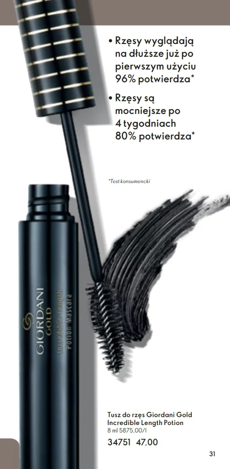 Tusz do rzęs Oriflame