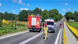 Wypadek wydarzył się w powiecie starachowickim 