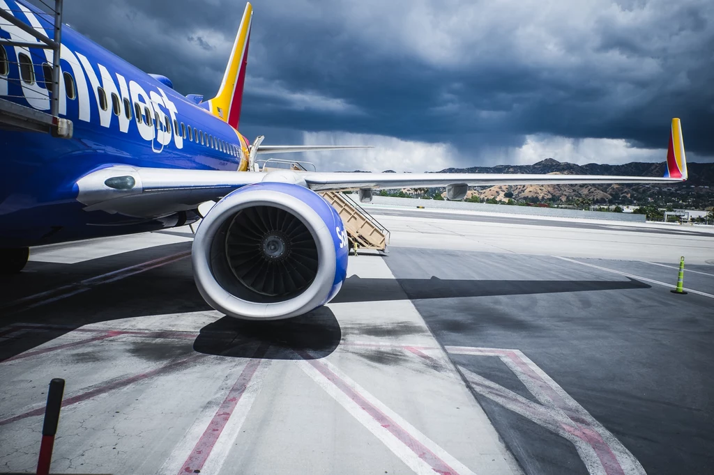 Ta sytuacja pewnie na długo utkwi w pamięci podróżujących liniami Southwest Airlines