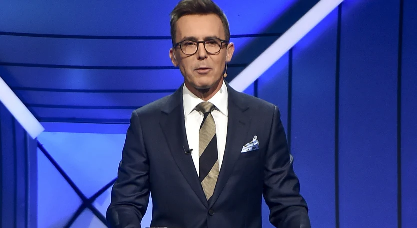 Maciej Kurzajewski podczas Wielkiego Testu "Media XXI wieku" Maciej Kurzajewski podczas Wielkiego Testu "Media XXI wieku"