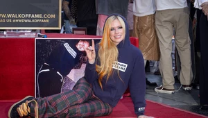 Avril Lavigne odsłoniła swoją gwiazdę w Hollywoodzkiej Alei Sław