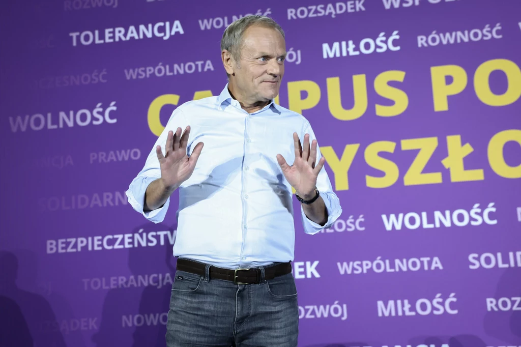 Donald Tusk, lider Platformy Obywatelskiej