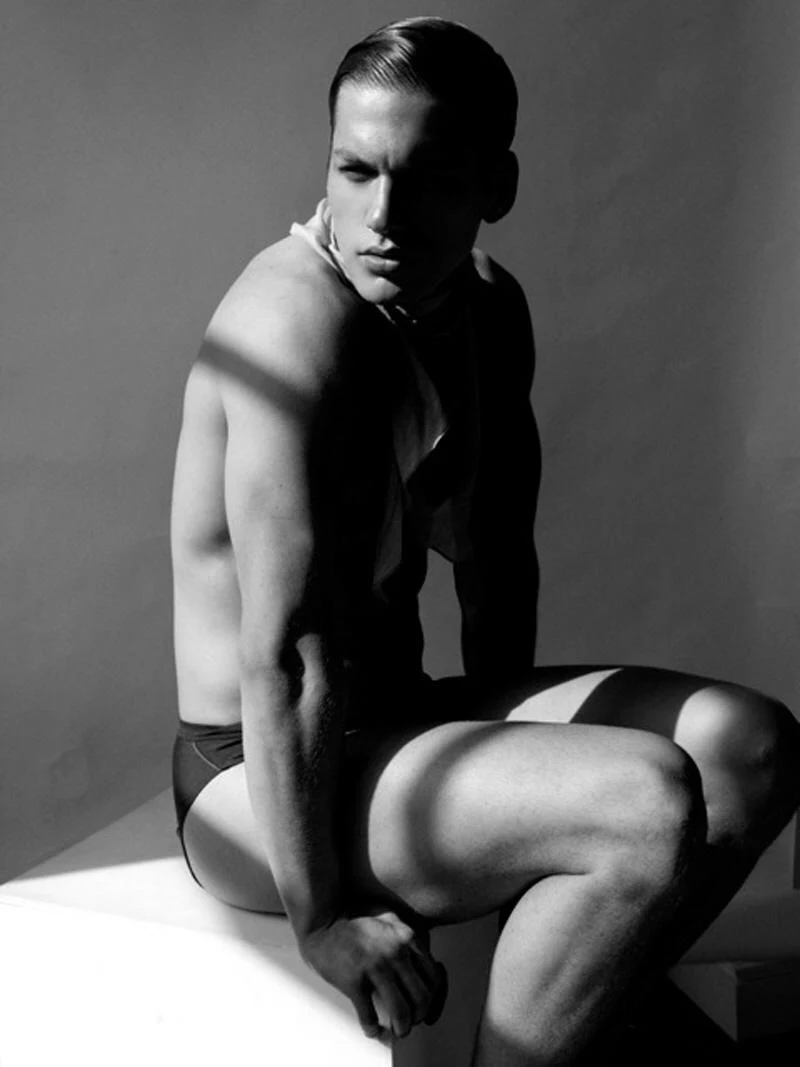 Martin Rybczyński jako model