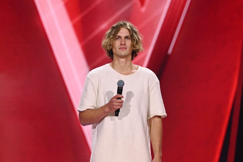 Martin Rybczyński w "The Voice of Poland"