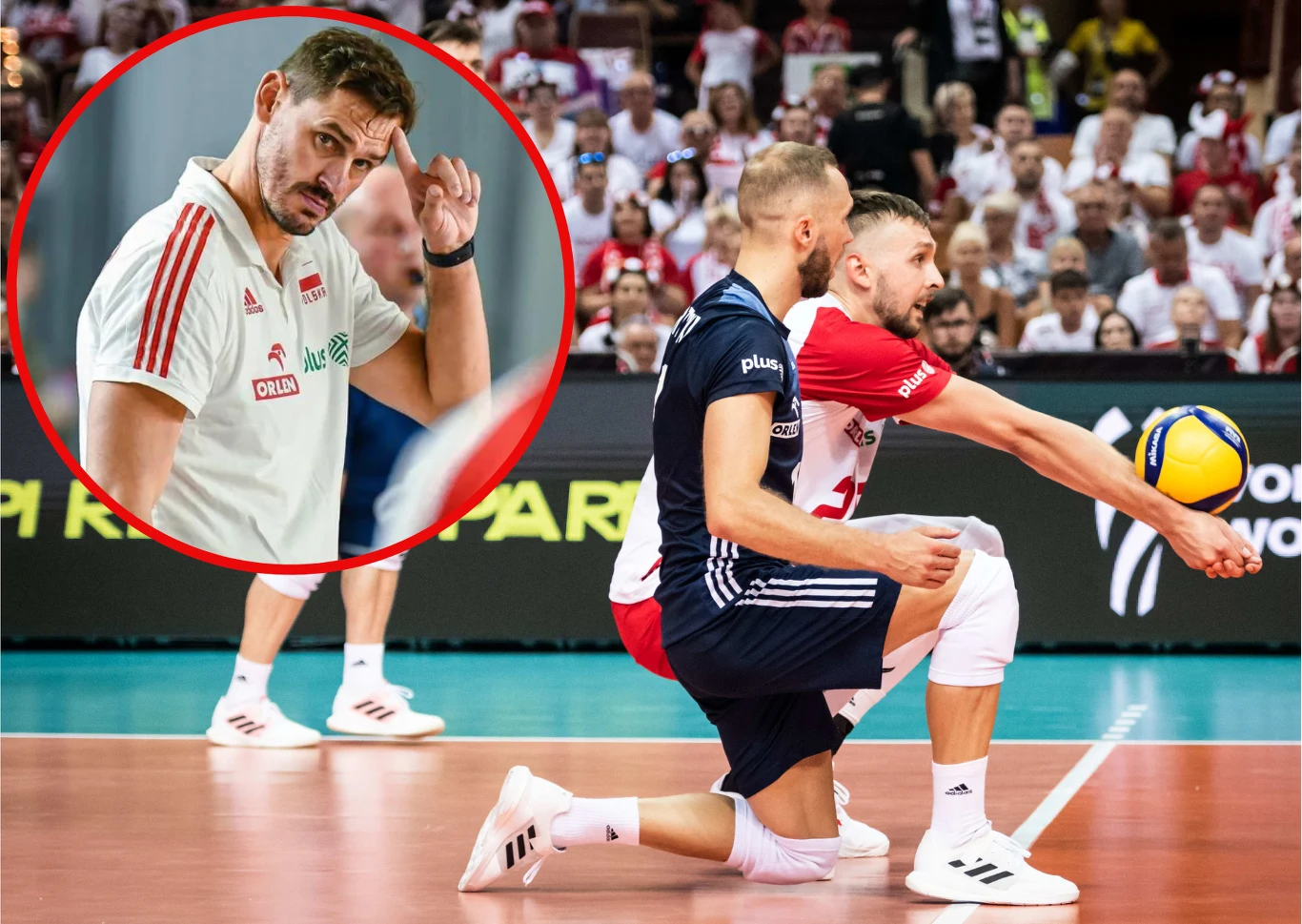 Daniel Pliński (w kółku) nie zgadza się z rozstawianiem gospodarzy przed fazą pucharową Daniel Pliński (w kółku) nie zgadza się z rozstawianiem gospodarzy przed fazą pucharową