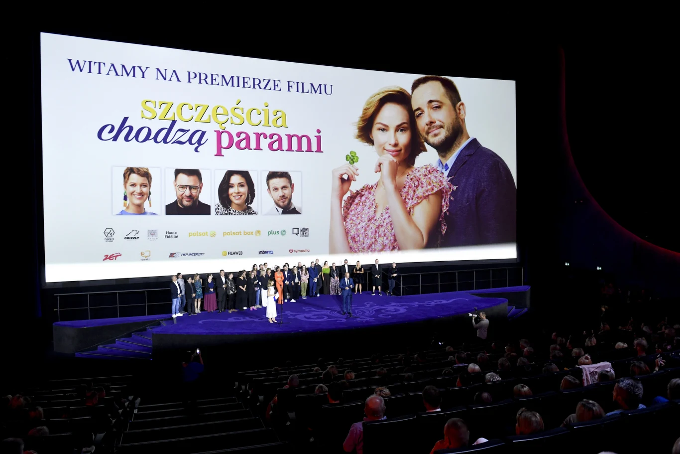 Premiera filmu "Szczęścia chodzą parami" Premiera filmu "Szczęścia chodzą parami"