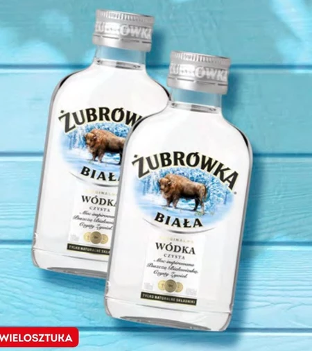 Żubrówka Biała Wódka czysta 100 ml