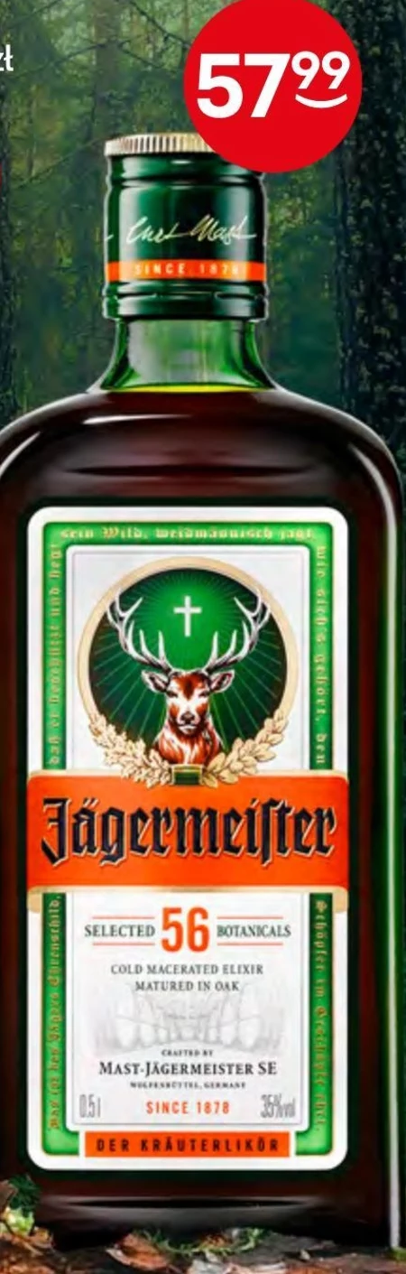 Jägermeister Likier ziołowy 500 ml