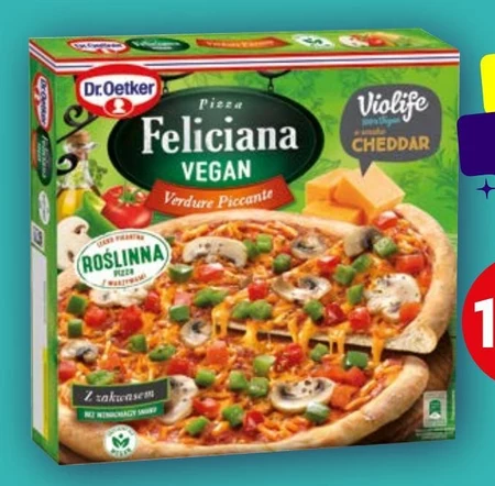 Dr. Oetker Feliciana Vegan Pizza Verdure Piccante 345 g