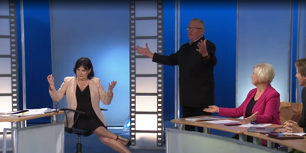 Elżnieta Jaworowicz śpiewa w duecie ze Zbigniewem Maciasem