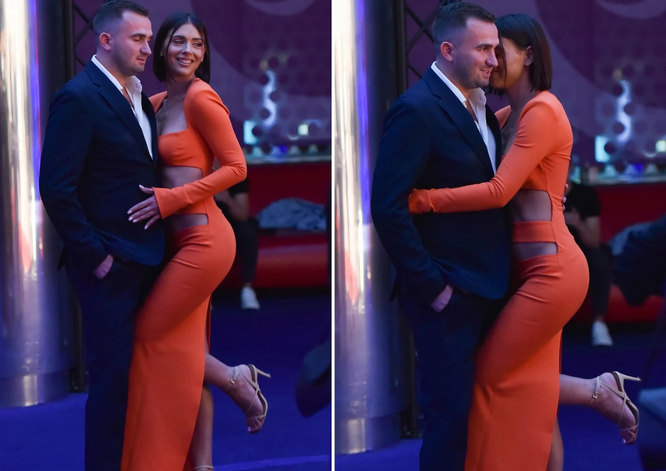 Klaudia Halejcio i Oskar Wojciechowski na premierze "Szczęścia chodzą parami 2" Klaudia Halejcio i Oskar Wojciechowski na premierze "Szczęścia chodzą parami 2"