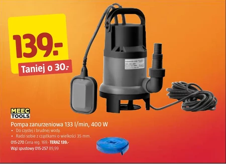 Pompa wodna Meec Tools
