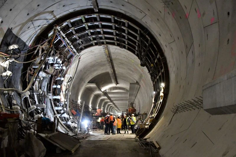 Budowa tunelu pod Świną. Fot. Urząd Miasta Świnoujście