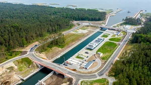 Budowa kanału żeglugowego "Nowy Świat" na Mierzei Wiślanej