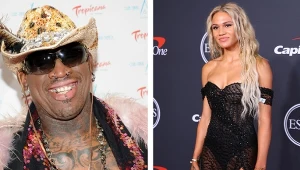 Trinity Rodman oraz jej ojciec, Dennis