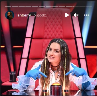 Screen z Instastory Lanberry