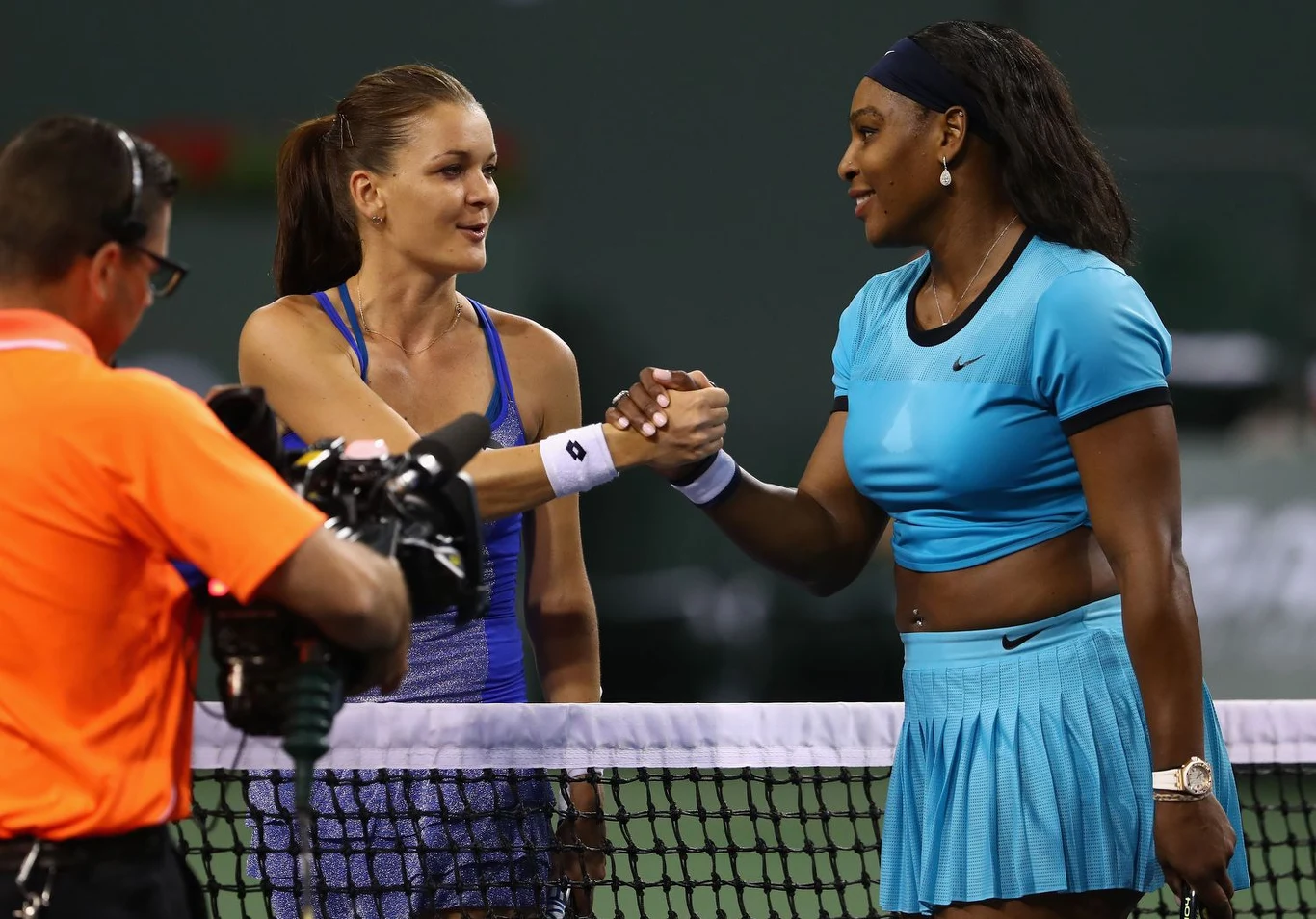 Agnieszka Radwańska i Serena Williams Agnieszka Radwańska i Serena Williams