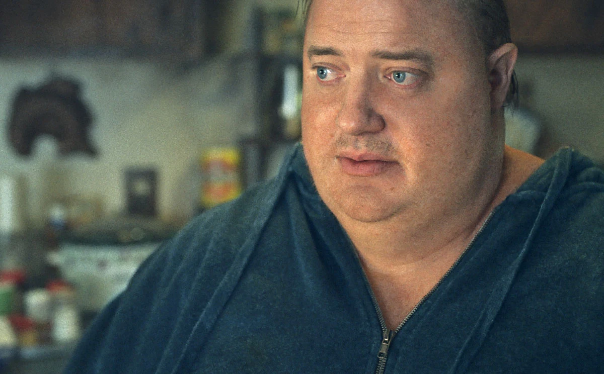 Brendan Fraser w filmie "Wieloryb" Brendan Fraser w filmie "Wieloryb"