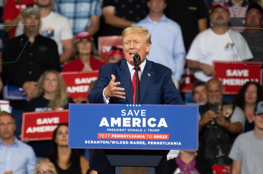 Były prezydent USA Donald Trump Były prezydent USA Donald Trump